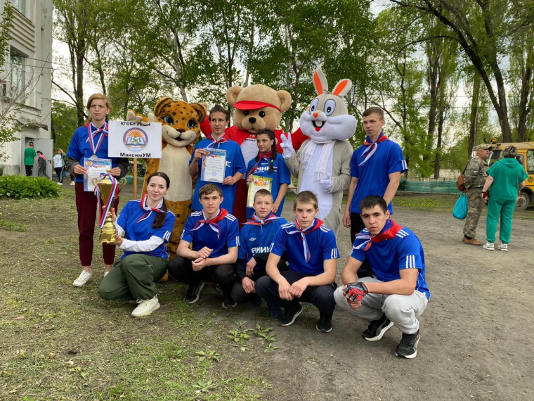 Спортивная команда приняла участие в «Весенней спартакиаде».