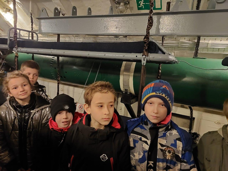 Экскурсия в музей «Подводная лодка С-56».